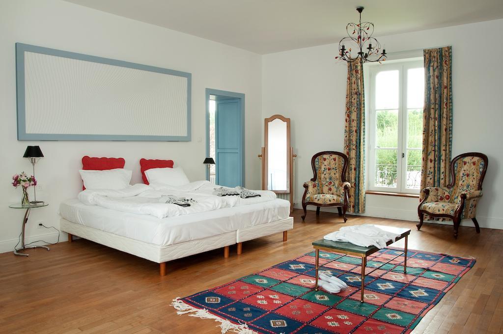 Domaine De La Fauconnie Hotel Campsegret Kamer foto
